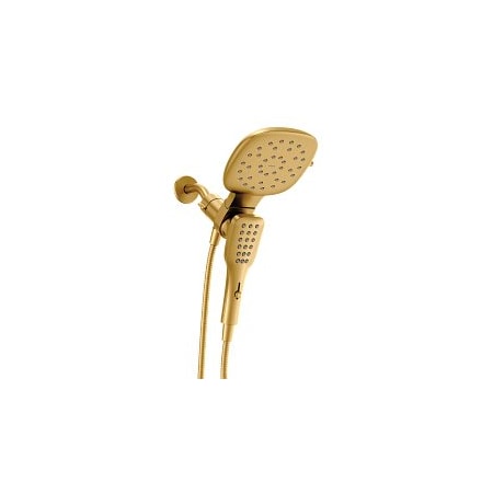 Moen Verso 8-Function 7in Diameter Showerhead with Handshower in Brushed Gold 220C5BG